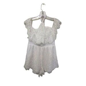 Tobi Size Small Womens White Romper. #R-12